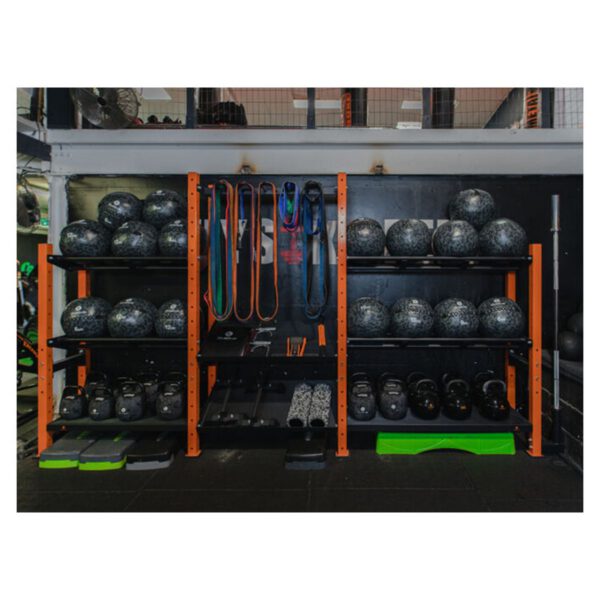 SVELTUS - STATION RACK - TÖBBFUNKCIÓS MULTI ÁLLVÁNY - MINDEN EDZŐTERMI TARTOZÉK SZÁMÁRA - Image 2