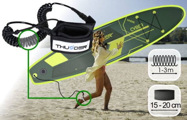 THUNDER OUTDOOR - CYBERSTORM 2.0 - SUP BOARD - SUP DESZKA KIEGÉSZÍTŐKKEL - 320 X 76 X 15 CM - Image 7