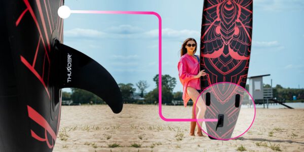 THUNDER OUTDOOR - MOTH SUP BOARD - SUP DESZKA KIEGÉSZÍTŐKKEL - 320 X 76 X 15 CM - Image 6