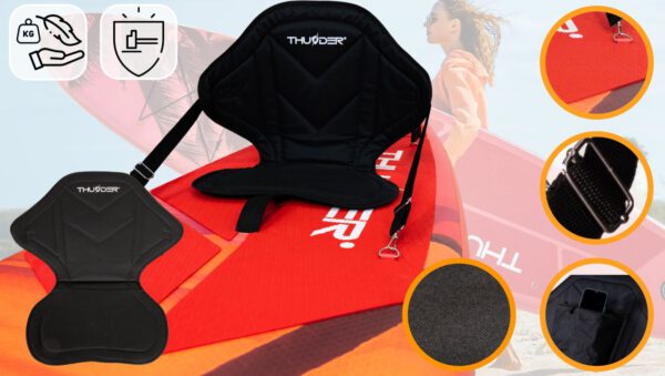 THUNDER OUTDOOR - MAUI - SUP BOARD - SUP DESZKA KIEGÉSZÍTŐKKEL - 320 X 76 X 15 CM - Image 2