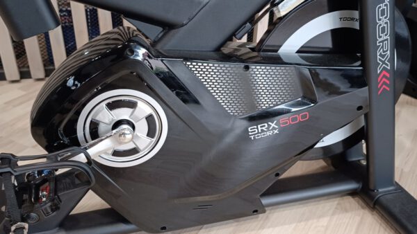 TOORX FITNESS - SRX 500 SPIN BIKE PRÉMIUM OTTHONI SPINNING KERÉKPÁR, 24 KG LENDKERÉK - Image 8