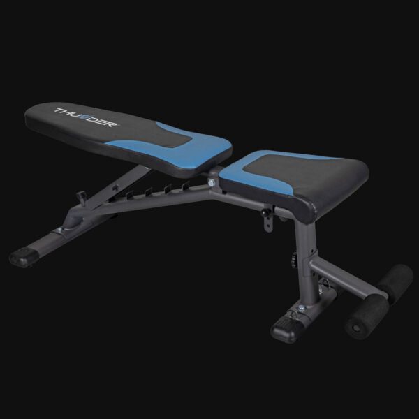 THUNDER - QUICK - ADJUSTABLE BENCH - 150 KG TEHERBÍRÁSÚ 6+3 POZÍCIÓBA ÁLLÍTHATÓ EDZŐPAD - Image 5