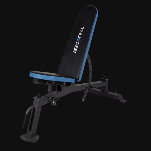 THUNDER - LIFT - ADJUSTABLE BENCH - 300 KG TEHERBÍRÁSÚ, 7+3 POZÍCIÓBA ÁLLÍTHATÓ, KEREKES EDZŐPAD - Image 2