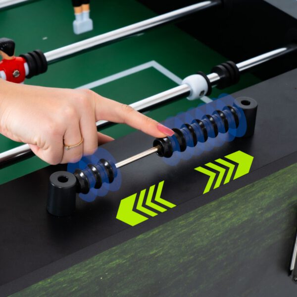 THUNDER - SPORT FOOSBALL TABLE - SPORT CSOCSÓASZTAL - 141 X 77 X 86.5 CM - Image 6