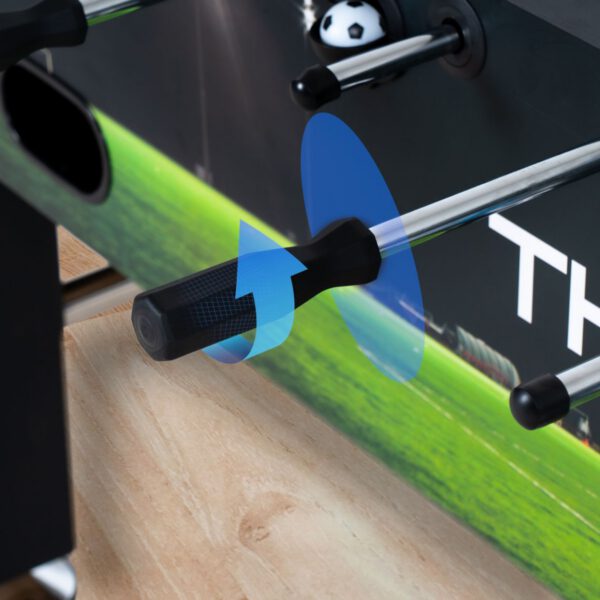THUNDER - SPORT FOOSBALL TABLE - SPORT CSOCSÓASZTAL - 141 X 77 X 86.5 CM - Image 5