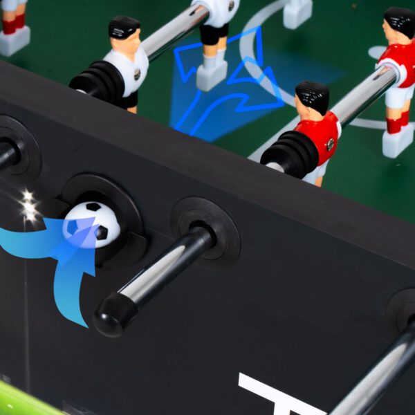 THUNDER - SPORT FOOSBALL TABLE - SPORT CSOCSÓASZTAL - 141 X 77 X 86.5 CM - Image 4