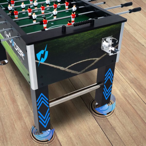 THUNDER - SPORT FOOSBALL TABLE - SPORT CSOCSÓASZTAL - 141 X 77 X 86.5 CM - Image 3