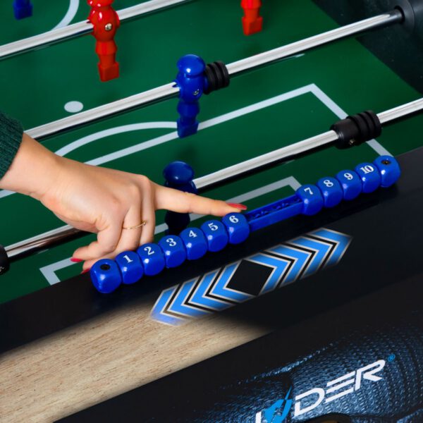 THUNDER - PRO FOOSBALL TABLE - PROFI CSOCSÓASZTAL - 140 X 74 X 88 CM - Image 6