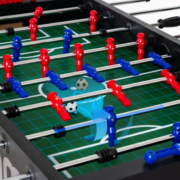 THUNDER - PRO FOOSBALL TABLE - PROFI CSOCSÓASZTAL - 140 X 74 X 88 CM - Image 4