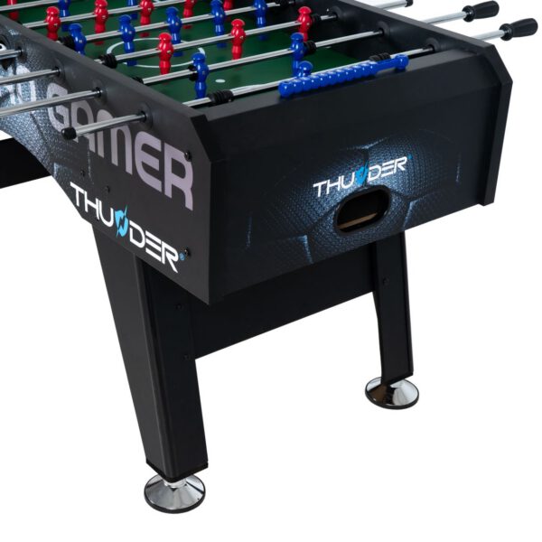 THUNDER - PRO FOOSBALL TABLE - PROFI CSOCSÓASZTAL - 140 X 74 X 88 CM - Image 2