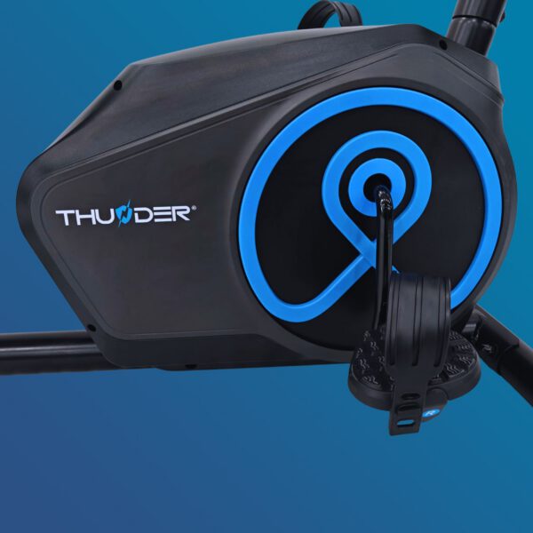 THUNDER - JET - HÁTTÁMLÁS FEKVŐ SZOBAKERÉKPÁR 16 FOKOZATÚ MÁGNESFÉKES ELLENÁLLÁSSAL, ERGONOMIKUS KOMFORTÜLÉSSEL - Image 5
