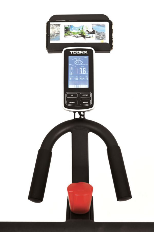 TOORX FITNESS - SRX SPEED MAG PRO - FÉLPROFESSZIONÁLIS SPINNING KERÉKPÁR, 20 KG LENDKERÉK, 24 FOKOZATÚ ELLENÁLLÁS - Image 4