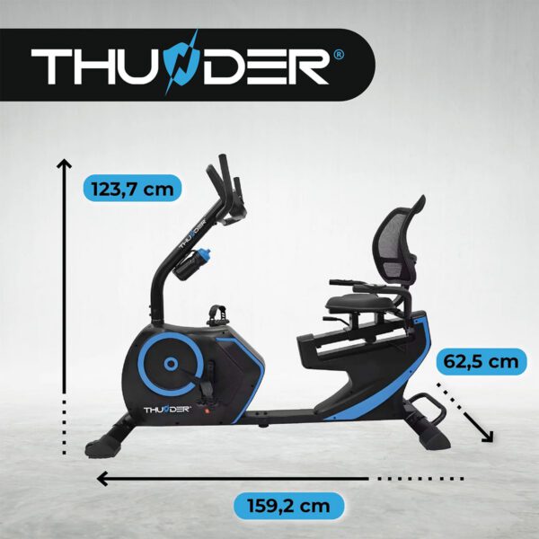 THUNDER - OPAL - ERGONOMIKUS HÁTTÁMLÁS SZOBAKERÉKPÁR 135 KG TESTSÚLYIG - Image 2