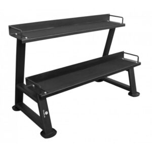 SVELTUS - KETTLEBELL RACK PRO - KÉTSZINTES KETTLEBELL ÁLLVÁNY - 120X63 CM