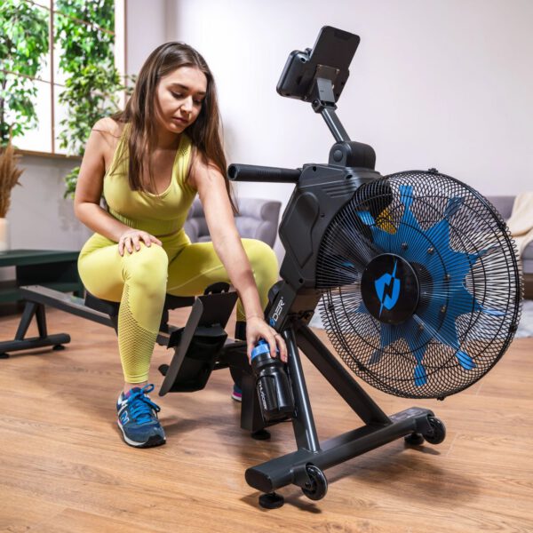 THUNDER - FLY HYBRID AIR ROWER - LÉGELLENÁLLÁSOS-MÁGNESES EVEZŐGÉP, 16 FOKOZAT, 135 KG TERHELHETŐSÉG - Image 5