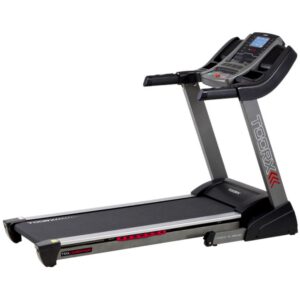 TOORX FITNESS - TRX MARATHON - FÉLPROFESSZINÁLIS OTTHONI FUTÓPAD MULTI AIR CUSHION ÍZÜLETKÍMÉLŐ RENDSZERREL - MAX 6 LE, MAX 22 KM/H + AJÁNDÉK TOORX-FST EDZŐHEVEDER KÉSZLET