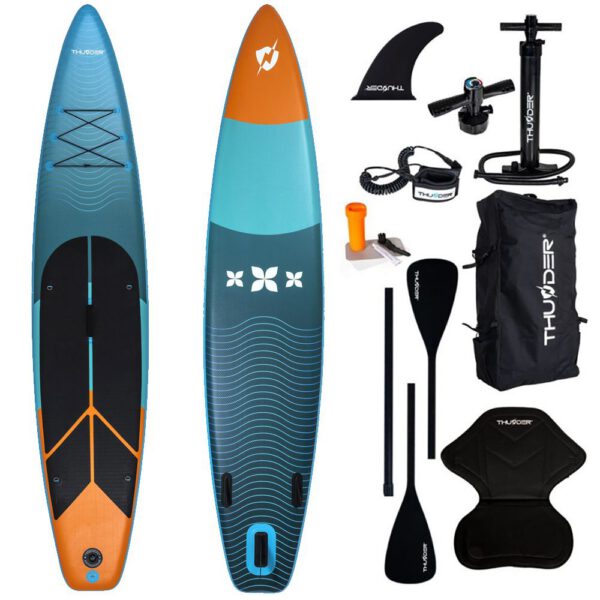 THUNDER OUTDOOR - WINDSTORM XXL SUP BOARD - SUP DESZKA KIEGÉSZÍTŐKKEL - 365 X 75 X 15 CM