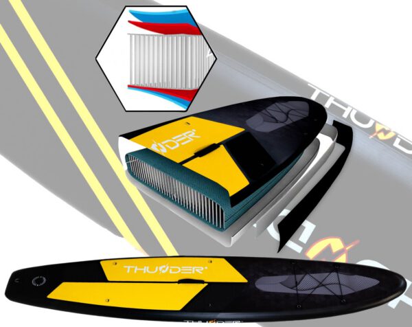 THUNDER OUTDOOR - ONYX SUP BOARD - SUP DESZKA KIEGÉSZÍTŐKKEL - 320 X 76 X 15 CM - Image 7