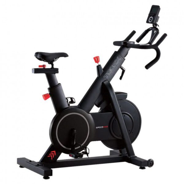 TOORX FITNESS - SRX SPEED MAG SPIN BIKE FÉLPROFESSZIONÁLIS OTTHONI SPINNING KERÉKPÁR, 20 KG LENDKERÉK