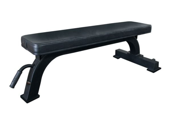 TOORX FITNESS - WBX 100 FLAT BENCH - 320 KG TEHERBÍRÁSÚ EGYENES EDZŐPAD 120 CM FEKVŐFELÜLETTEL