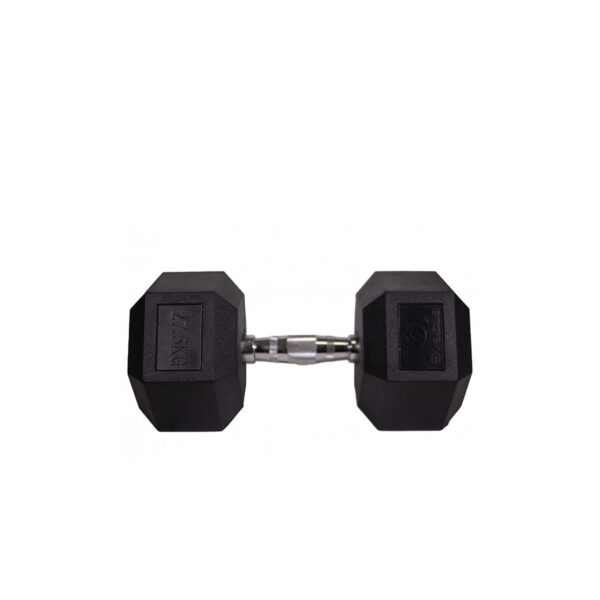 SVELTUS - HEXAGONAL DUMBBEL - HATSZÖGLETŰ KÉZISÚLYZÓ - 27,5 KG