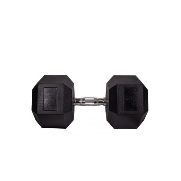 SVELTUS - HEXAGONAL DUMBBEL - HATSZÖGLETŰ KÉZISÚLYZÓ - 40 KG