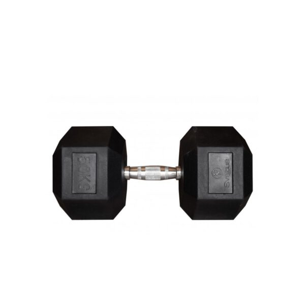 SVELTUS - HEXAGONAL DUMBBEL - HATSZÖGLETŰ KÉZISÚLYZÓ - 50 KG