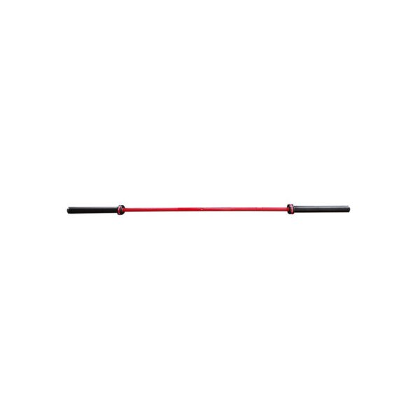 SVELTUS - MEN'S OLYMPIC BAR - FÉRFI OLIMPIAI RÚD - PIROS - 220 CM