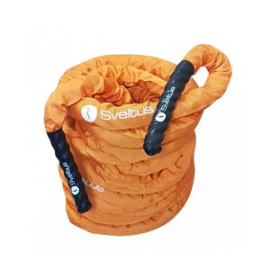SVELTUS - BATTLE ROPE PREMIUM - PRÉMIUM BEVONT CROSSFIT KÖTÉL - 38 MM, 15 MÉTER
