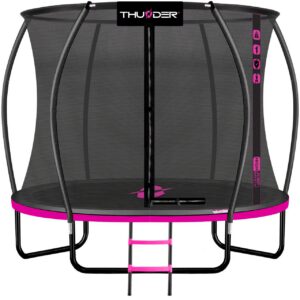 THUNDER OUTDOOR - INSIDE ULTRA 10 FT, PINK - BELSŐ HÁLÓS SPORT TRAMBULIN 312 CM, FEKETE-PINK