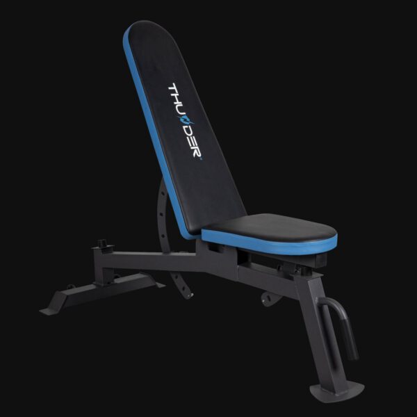 THUNDER - LIFT - ADJUSTABLE BENCH - 300 KG TEHERBÍRÁSÚ, 7+3 POZÍCIÓBA ÁLLÍTHATÓ, KEREKES EDZŐPAD - Image 2