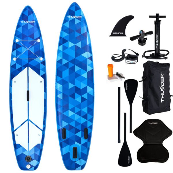 THUNDER OUTDOOR - OCEAN - SUP DESZKA KIEGÉSZÍTŐKKEL - 320 X 76 X 15 CM