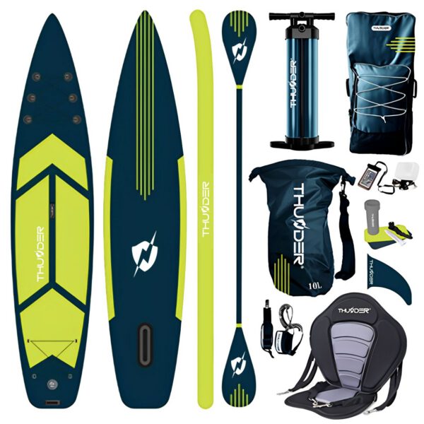 THUNDER OUTDOOR - VISION XXL - TOURING SUP BOARD - SUP DESZKA KIEGÉSZÍTŐKKEL - 365 X 75 X 15 CM